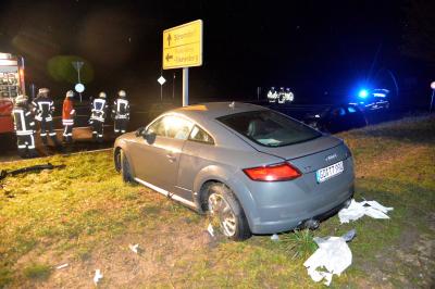 Schorndorf-Miedelsbach: Kreuzungscrash fordert 3 Verletzte 